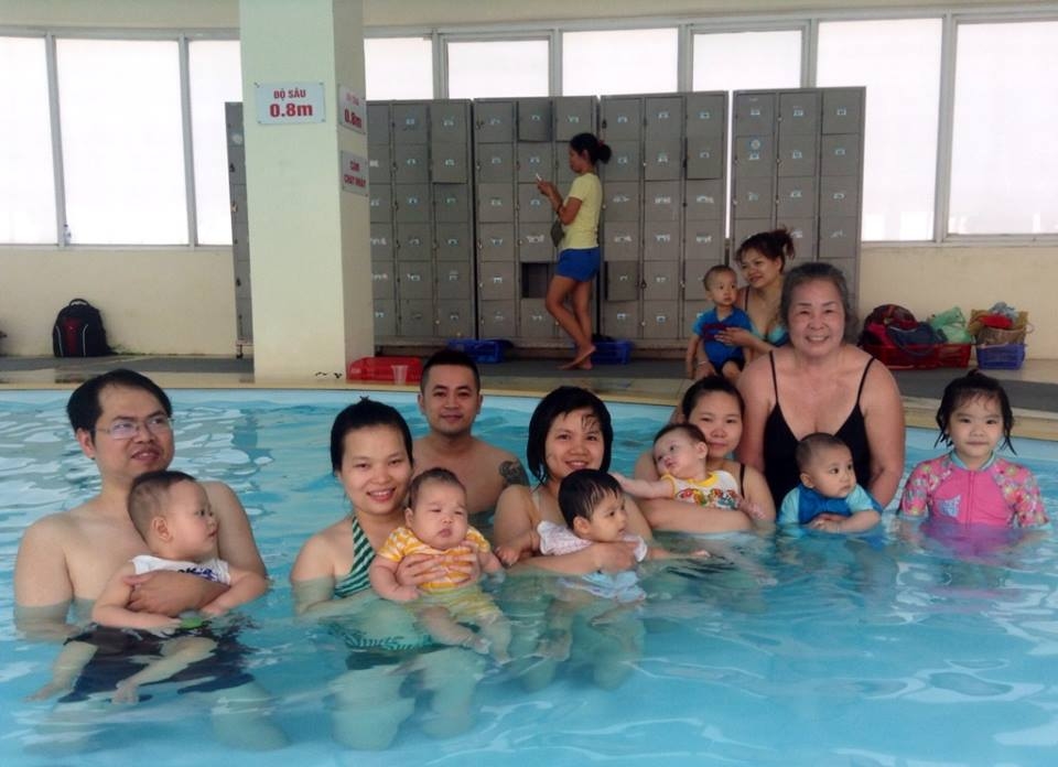 Baby Swimming 12 months