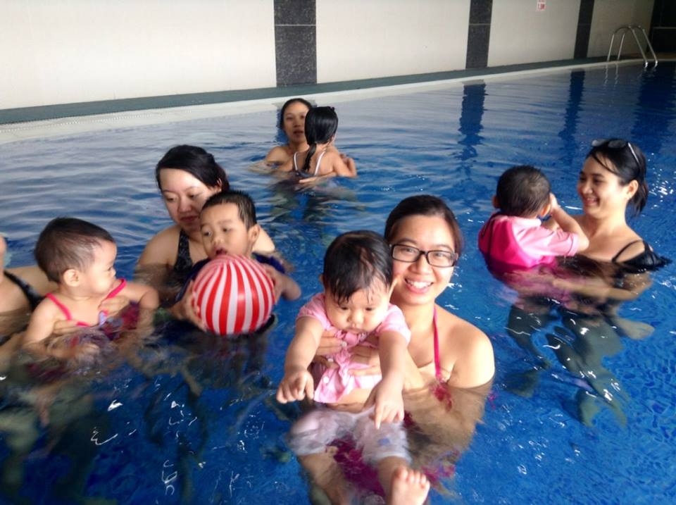 Baby Swimming 7 months