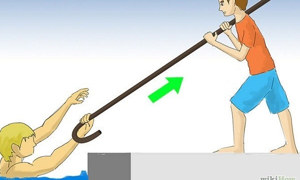Trò chơi 3 - Đưa sào cứu đuối