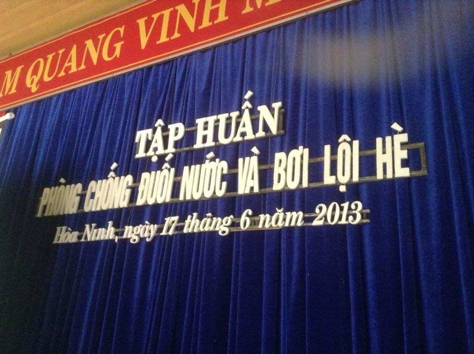 E-Bơi tại Hòa Ninh, Hòa Vang...