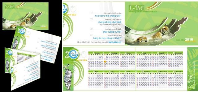 Lịch E-Bơi trông như thế nào?
