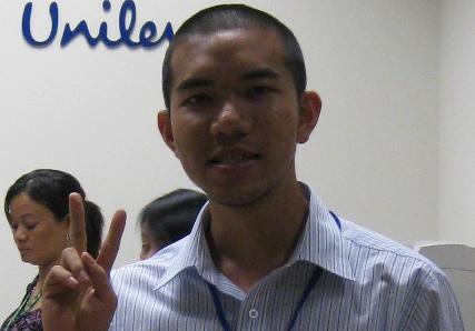 Bạn Sinh hoàn thiện bơi Ếch